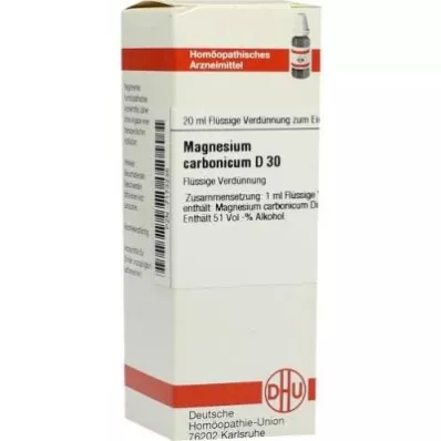 Diluizione di Magnesio Carbonicum D30 (20 ml) Diluizione di Magnesio Carbonicum D30 (20 ml)