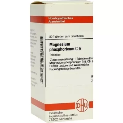 MAGNESIUM PHOSPHORICUM C 6 compresse, 80 pz