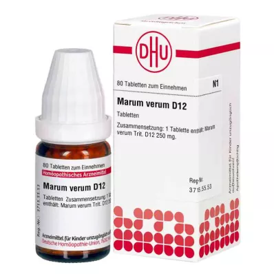 Marum Verum D12 compresse (80 pezzi)