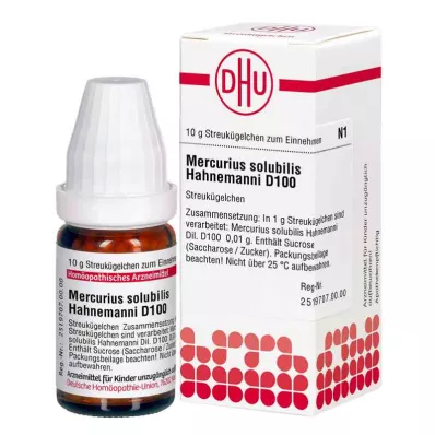Mercurius Solub.D100 Globuli Hahnemann (10 g) Mercurius Solub.D100 Globuli Hahnemann (10 g)