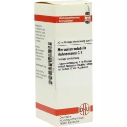 MERCURIUS SOLUBILIS Hahnemanni C 6 Diluizione, 20 ml