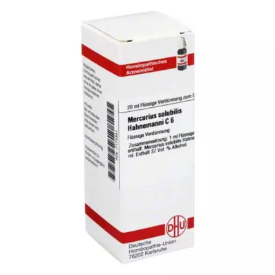 DHU Mercurius solubilis C 6 Diluizione, 20 ml DHU Mercurius solubilis C 6 Diluizione, 20 ml