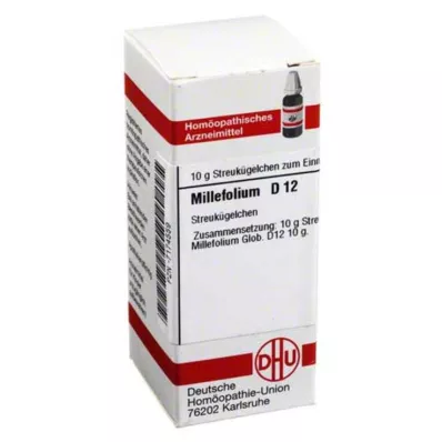 MILLEFOLIUM D 12 globuli, 10 g MILLEFOLIUM D 12 globuli, 10 g