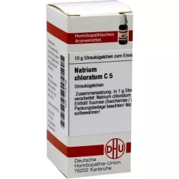 NATRIUM CHLORATUM C 5 globuli, 10 g