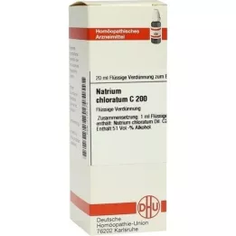 NATRIUM CHLORATUM C 200 Diluizione, 20 ml