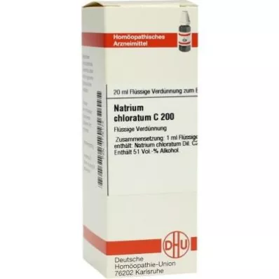 Diluizione di sodio clorato C200 (20 ml) Diluizione di sodio clorato C200 (20 ml)