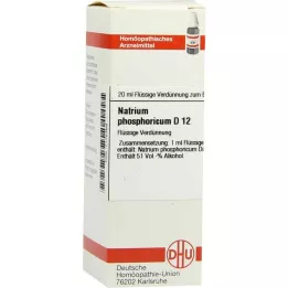 DHU Natrum fosforicum D 12 diluizione, 20 ml