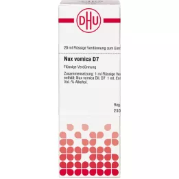 NUX VOMICA D 7 diluizione, 20 ml