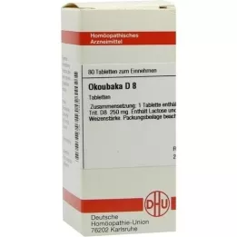 OKOUBAKA D 8 compresse, 80 pz