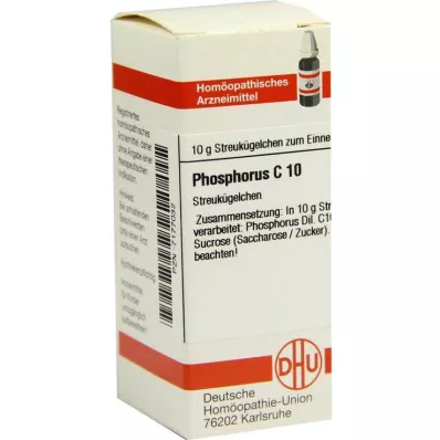PHOSPHORUS C 10 globuli, 10 g PHOSPHORUS C 10 globuli, 10 g