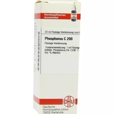 PHOSPHORUS C 200 Diluizione, 20 ml