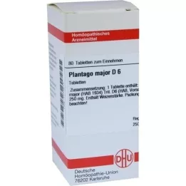 PLANTAGO MAJOR D 6 compresse, 80 pz