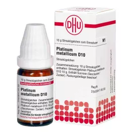 DHU Platino metallico D 10 globuli, 10 g
