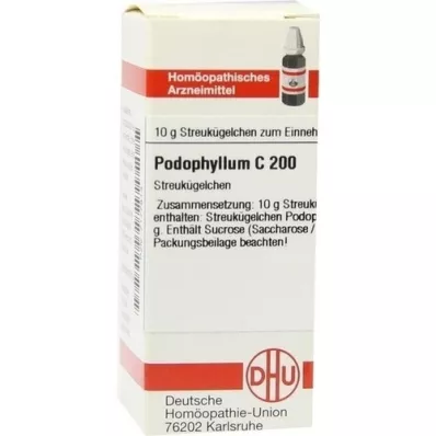 PODOPHYLLUM C 200 globuli, 10 g