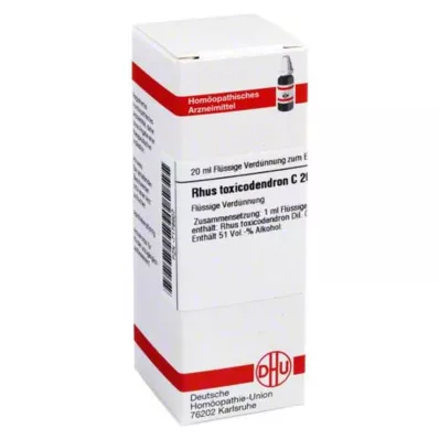 DHU Rhus tossicodendron C 200 Diluizione, 20 ml DHU Rhus tossicodendron C 200 Diluizione, 20 ml