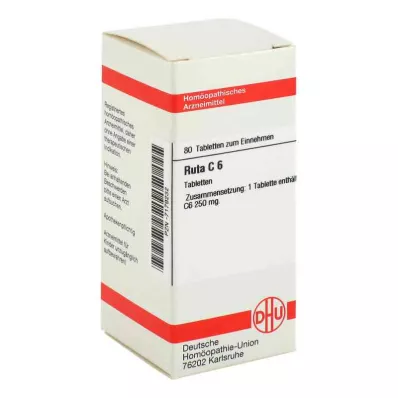 RUTA C 6 compresse, 80 pz