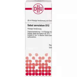 SABAL SERRULATUM D 12 Diluizione, 20 ml