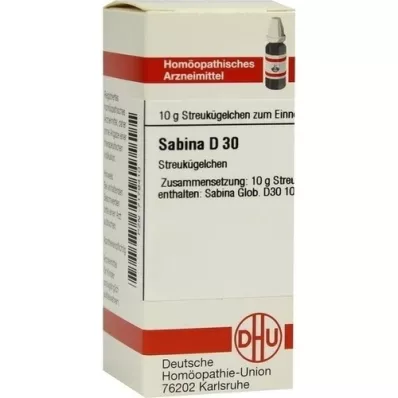 SABINA D 30 globuli, 10 g
