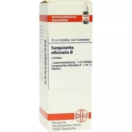 SANGUISORBA OFFICINALIS tintura madre, 20 ml