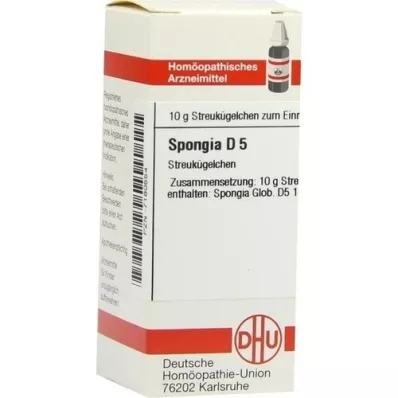 SPONGIA D 5 globuli, 10 g