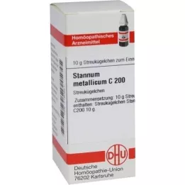 STANNUM METALLICUM C 200 globuli, 10 g