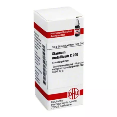 DHU Stannum Metallicum C 200 globuli, 10 g DHU Stannum Metallicum C 200 globuli, 10 g
