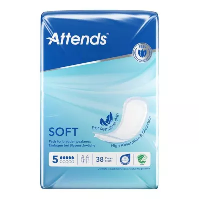 Solette Attends® Soft 5 anatomiche, 38 pezzi Solette Attends® Soft 5 anatomiche, 38 pezzi
