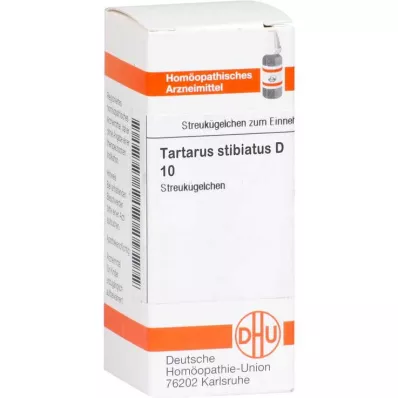 TARTARUS STIBIATUS D 10 globuli, 10 g