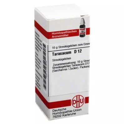 TARAXACUM D 12 globuli, 10 g