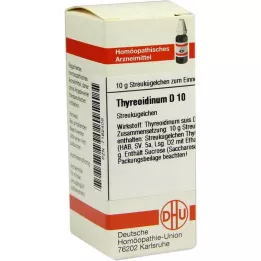 DHU Tireoidinum D 10 globuli, 10 g