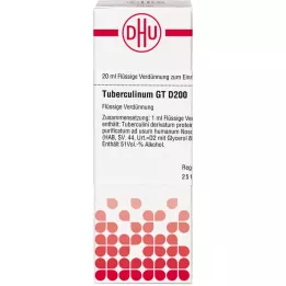 TUBERCULINUM GT D 200 diluizione, 20 ml