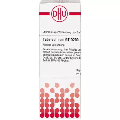 TUBERCULINUM GT D 200 diluizione, 20 ml
