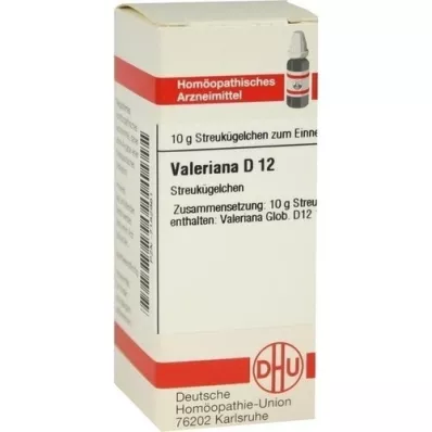 VALERIANA D 12 globuli, 10 g