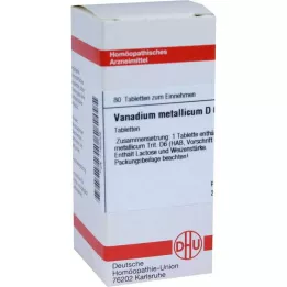 DHU Vanadium Metallicum D 6 compresse, 80 pz