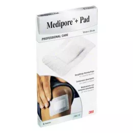 MEDIPORE+Pad 3M 10x20cm 3570NP Gesso, 5 pz