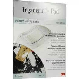 TEGADERM 3M Plus Pad 9x15 cm Ready made.3589NP, 5 pz