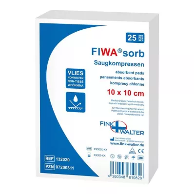 Compresse per bende 10x10 cm, 25 pz