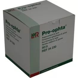 PRO-OPHTA Medicazione per occhi S large, 50 pz