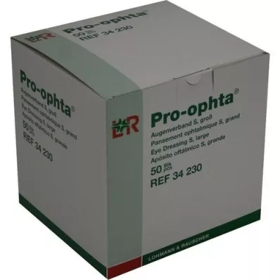 PRO-OPHTA Medicazione per occhi S large, 50 pz