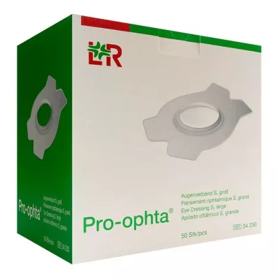 PRO-OPHTA Medicazione per occhi S large, 50 pz