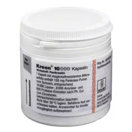 KREON 10.000 tappi rigidi con pellet rivestiti di enterina, 200 pezzi