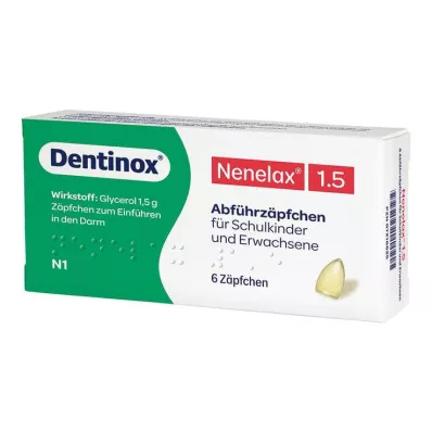 NENE LAX 1,5 Suppos.f.Schulkdr.u.Erw., 6 pz