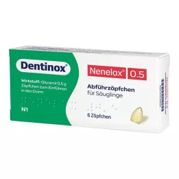 NENE LAX 0,5 Supposte per neonati, 6 pz