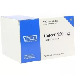 CALCET 950 mg compresse rivestite con film, 100 pz