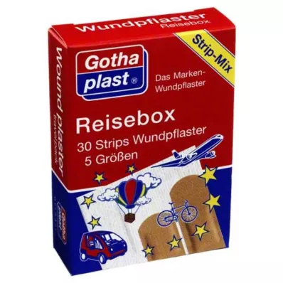GOTHAPLAST Scatola da viaggio per la cura delle ferite, 1 pz