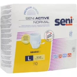 SENI Active Normal Incontinence Brief Disposable L, 10 pz
