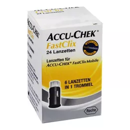 ACCU-CHEK Lancette FastClix, 24 pezzi
