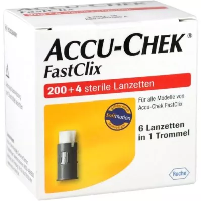 ACCU-CHEK Lancette FastClix, 204 pezzi