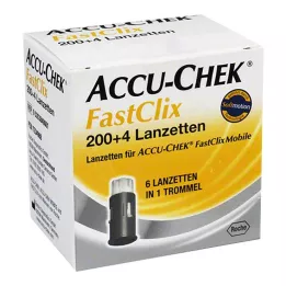 ACCU-CHEK Lancette FastClix, 204 pezzi