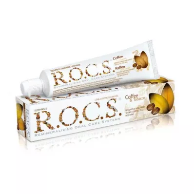 Rocs Adult Dentifricio Caffè + Tabacco, 74 g